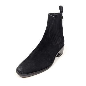 Sam Edelman Bronson Booties 5 Black Suede Ankle Classic Casual